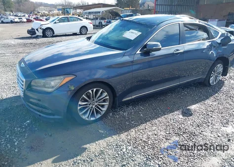2015 Hyundai Genesis 3.8 из США, поврежденный, VIN KMHGN4JEXFU096508